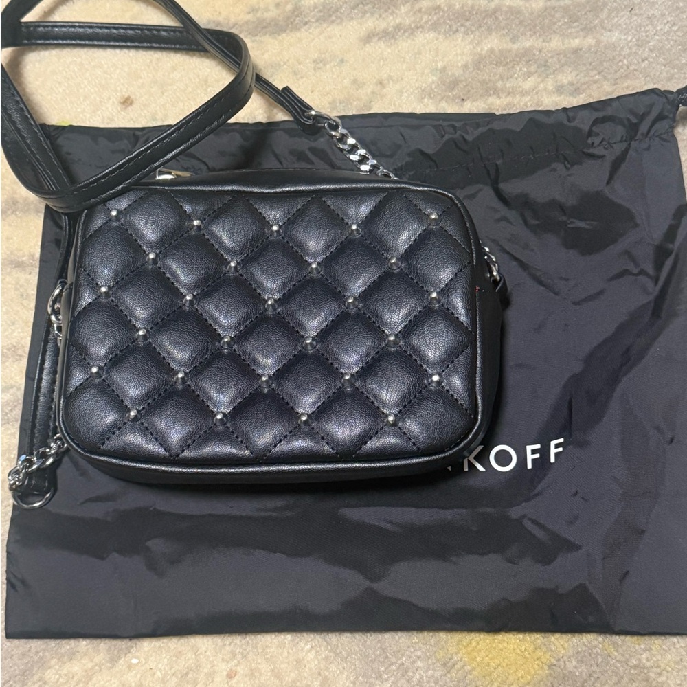 Rebecca Minkoff Black Quilted Crossbody Bag
